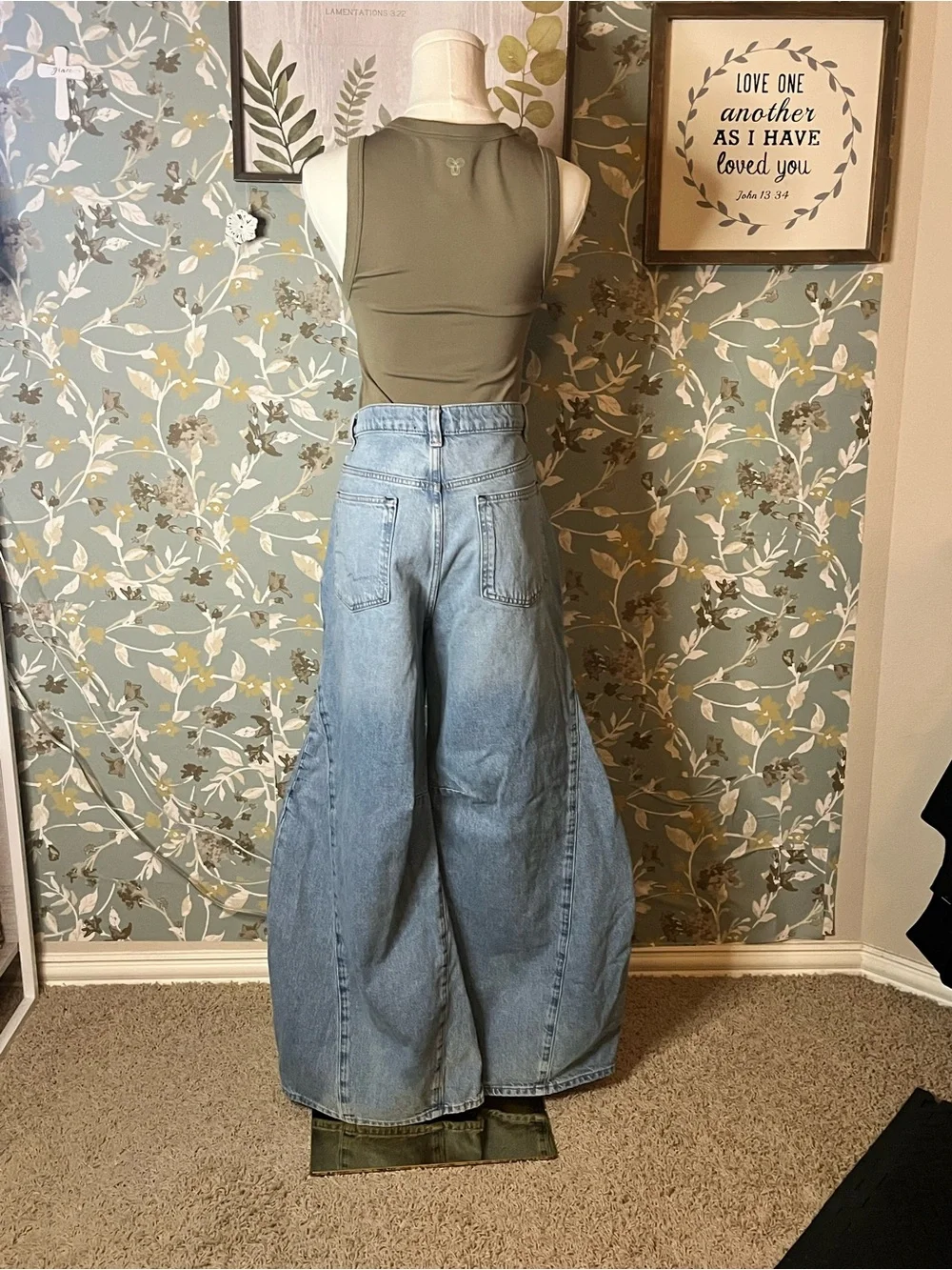 We the Free Eden Slouchy Wide Leg Size 28 - Picture 11 of 16
